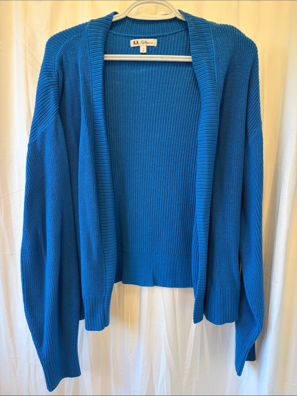 Reitmans Bright Blue Open-Front Women's Cardigan